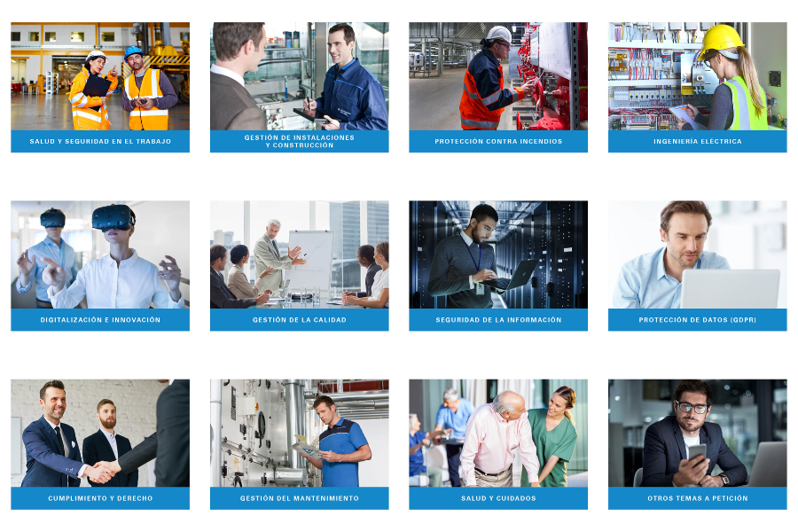 Portafolio de digital learning de TÜV Rheinland Academy Portafolio de digital learning de TÜV Rheinland Academy